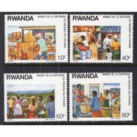 Rwanda 1302-1305 MNH VF