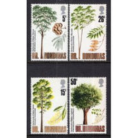 British Honduras 283-286 Trees MNH VF