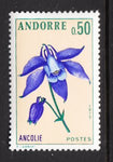 Andorra French 224 Flowers MNH VF