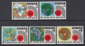 Ghana 440-444 MNH VF