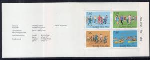 Finland 793a Winter Sports Booklet MNH VF