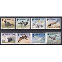 Jersey 864-871 Birds MNH VF