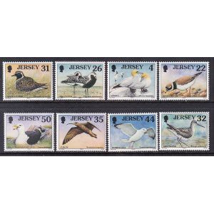 Jersey 864-871 Birds MNH VF