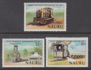 Nauru 214-216 MNH VF