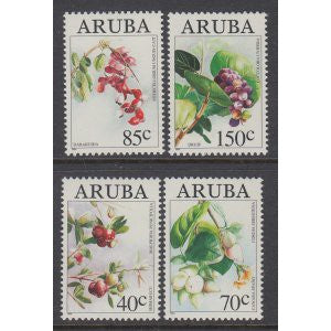 Aruba 109-112 Fruit MNH VF