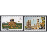 Niue 194-195 MNH VF