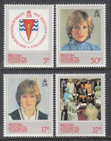 British Antarctic Territory 92-95 Princess Diana MNH VF