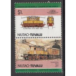 Tuvalu Niutao 19 Train MNH VF