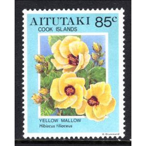 Aitutaki 497 Flower MNH VF