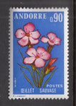 Andorra French 226 Flowers MNH VF