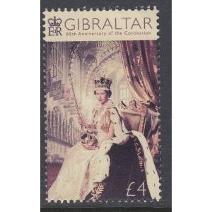 Gibraltar 1668 Queen Elizabeth II MNH VF