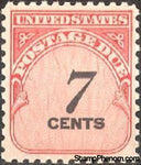 United States of America 1959 7 Cent Postage Due
