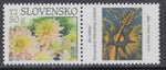 Slovakia 537 Flowers MNH VF