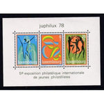 Luxembourg 608 Souvenir Sheet MNH VF