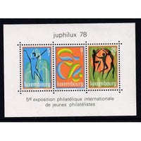 Luxembourg 608 Souvenir Sheet MNH VF