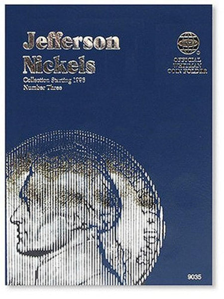 Whitman Jefferson Nickels Folder Starting 1996 (Official Whitman Coin Folder)
