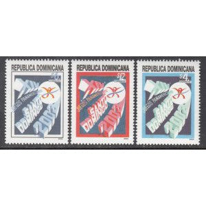 Dominican Republic 1393-1395 MNH VF