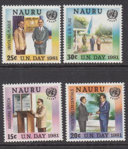 Nauru 232-235 MNH VF