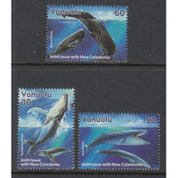 Vanuatu 785-787 Whales MNH VF