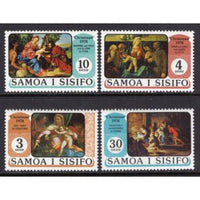 Samoa 407-410 Christmas MNH VF