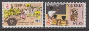 Nigeria 628-629 MNH VF