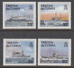 Tristan da Chuna 482-485 Ships MNH VF