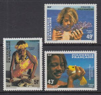 French Polynesia 430-432 MNH VF