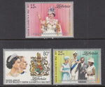 Liberia 788-790 Queen Elizabeth II MNH VF