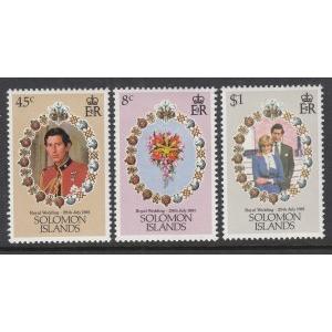 Solomon Islands 450-452 MNH VF
