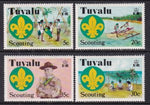 Tuvalu 50-53 Boy Scouts MNH VF