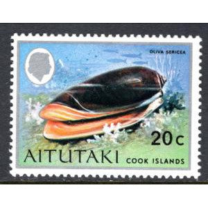 Aitutaki 90 Seashell MNH VF