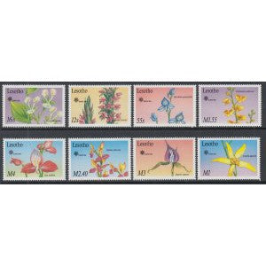 Lesotho 756-763 Flowers MNH VF