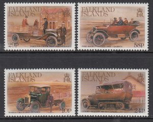 Falkland Islands 473-478 Cars Trucks MNH VF