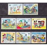 Uganda 815-822 Disney's MNH VF