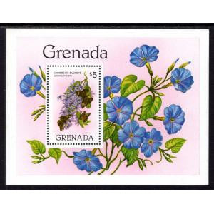 Grenada 1097 Flowers Souvenir Sheet MNH VF