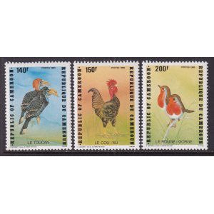 Cameroun 798-800 Birds MNH VF