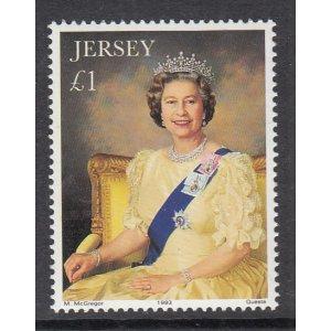 Jersey 505 Queen Elizabeth II MNH VF