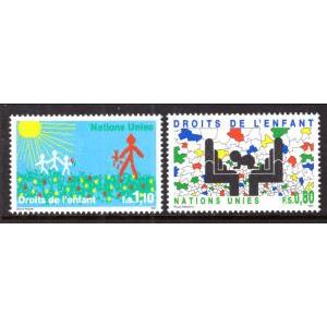 UN Geneva 203-204 MNH VF