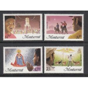 Montserrat 588-591 MNH VF