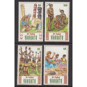 Vanuatu 536-539 MNH VF