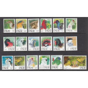 Palau 266-283 Birds MNH VF