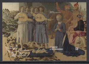 St Vincent 3893 Christmas Souvenir Sheet MNH VF