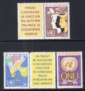 Romania 1469-1471 United Nations MNH VF