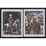 Luxembourg 477-478 Paintings MNH VF