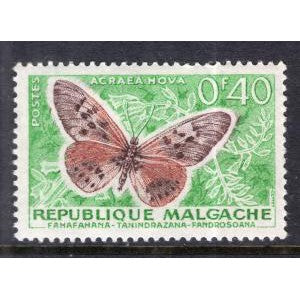 Madagascar 307 Butterfly MNH VF