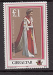 Gibraltar 491 Queen Elizabeth II MNH VF