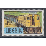 Liberia 760 Train MNH VF