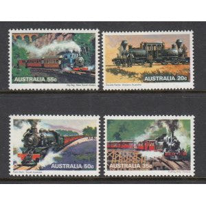 Australia 707-710 Trains MNH VF