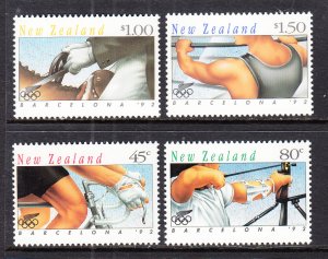 New Zealand 1100-1103 Summer Olympics MNH VF