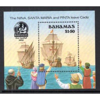 Bahamas 692 Sailing Ship Souvenir Sheet MNH VF